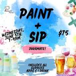 Paint & Sip: Doormat!