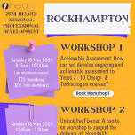 Rockhampton - Workshops 1 and 2