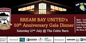 Bream Bay United's 50th Anniversary Gala Dinner