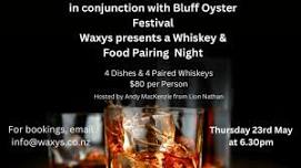 Waxys Whiskey & Food Pairing Night