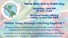 World Wide Knit in Public Day