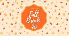 No School – Fall Break