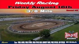 Round #2 Weekly Racing 3/8 Mile Dirt Track Racing