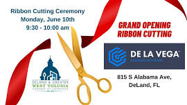 Ribbon Cutting | Grand Opening of De La Vega Business Advisors