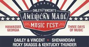 Hiawassee GA - American Made Music Festival at Georgia Mountain Fairgrounds