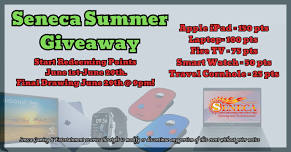 Seneca Summer Giveaway