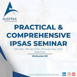 A 5 day Practical and Comprehensive IPSAS Seminar with a focus on Financial Reporting for Public Sector and NGO’s with CPD hours from 15th to 19th April 2024 at Oceanic Bay Hotel – Bagamoyo