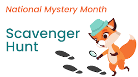 Mystery Month Scavenger Hunt