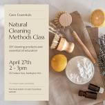 Natural Cleaning Methods Class