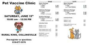 Dog and Cat Vaccination Clinic