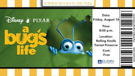 Movies in the Park: A Bug's Life