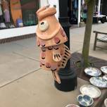 June 20th, Pottery Fish Wind Chime, with artist Lisa Chambers of Delaware Bay Clay