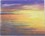 Karen’s Art Experience – OCEAN SUNSET