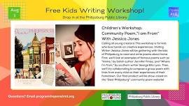 Children's Workshop: Community Poen, 