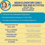 Early Learning Fair & Activities