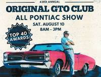 43rd Annual All-Pontiac Car Show