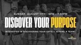 Discover Your Purpose Night