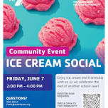 COMMUNITY EVENT - ICE CREAM SOCIAL