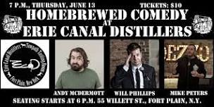 Homebrewed Comedy at Erie Canal Distillers