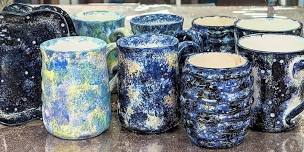 Galaxy Technique, you pick the pottery shape!