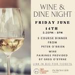 Wine & Dine Night with Chef Peter O’Brien