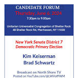 Candidate Forum for NY Senate District 7