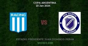 Racing Club vs San Martín Burzaco