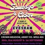 Evesham “SAUSAGE & CIDER  FESTIVAL” 3 Day “FREE ENTRY” Foodie, Music & Funfair Festival!