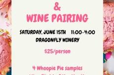 Whoopie Pie & Wine Pairing at Dragonfly Winery