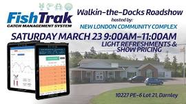 FishTrak™ Walkin'-The-Docks Roadshow! New London Community Complex