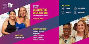 2024 Celebrating Design Texas: Education, Expo & Awards