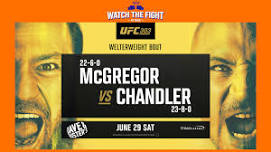 UFC 303: McGregor vs Chandler