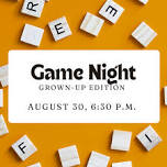 Game Night: Grown-Up Edition