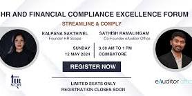 Hr And Financial Compliance Excellence Forum - Ticket 9