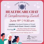 Healthcare Chat & Lunch with Frank from Heartland Hospice