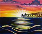 TWISTED TUES. *2x PAINT PTS. *Jax Pier at Sunset