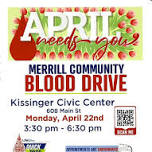 MERRILL COMMUNITY BLOOD DRIVE