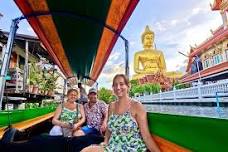 Bangkok Exploration: Long-Tail Boat and Tuk Tuk Tour at Sunset