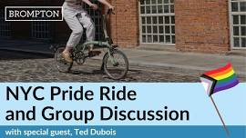 Pride Group Ride and Discussion with Special Guest Ted DuBois