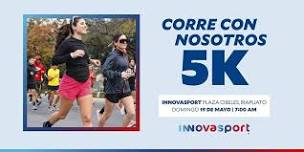 Trote 5K en Plaza Cibeles, Irapuato