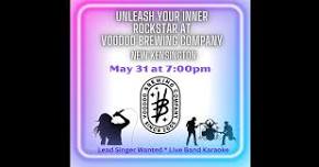 Live Band Karaoke Party at Voodoo Brewing New Ken!