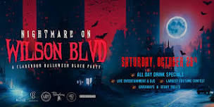 Nightmare on Wilson Blvd - Clarendon Halloween Bar Crawl