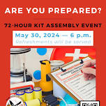 72-Hour Kit Assembly Event