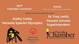 Chamber Luncheon - Osceola School Superintendent