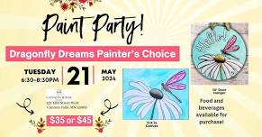 Dragon Fly Paint Party