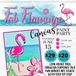 Fabulous Flamingo Canvas Paint Party!