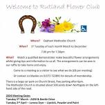 Rutland Flower Club December Meeting