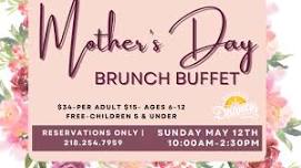 Mother's Day Brunch Buffet May 12th