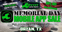 Memorial Day & BYOT Mobile App Sale