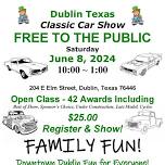 Dublin Texas Classic Car Show